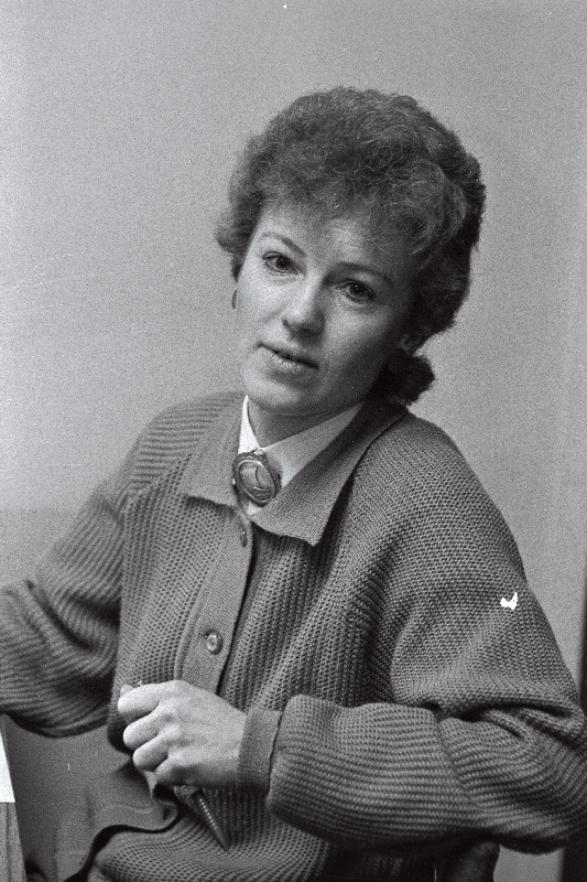 Ajakirjanik Reet Rihvk.