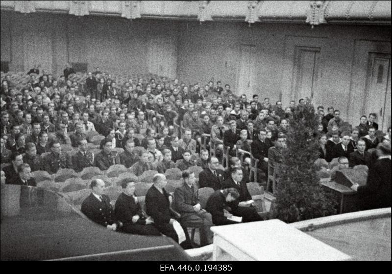 Eesti Skautide Maleva XIII aastakoosolek 05.-06.01.1940 Estonia kontserdisaalis.