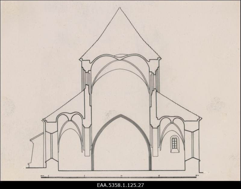 Fotokoopia Valmiera kiriku skeemist