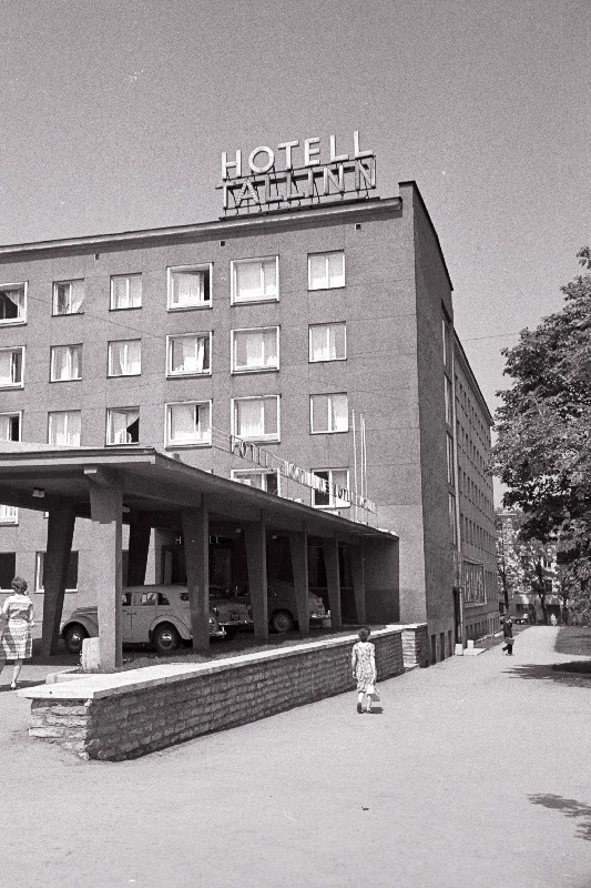 Hotelli "Tallinn" välisvaade.
