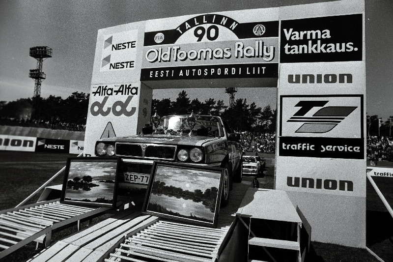 Old Toomas Rally, võiduauto.