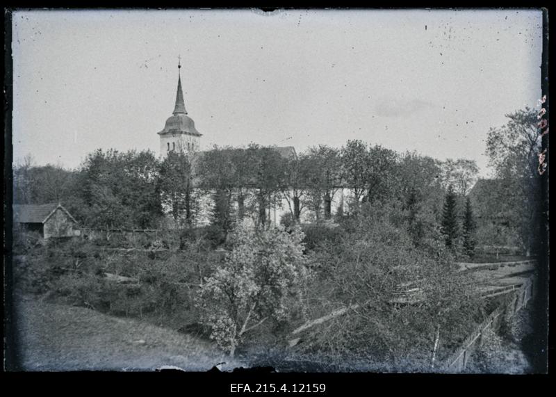 Vaade Viljandi Jaani kirikule.