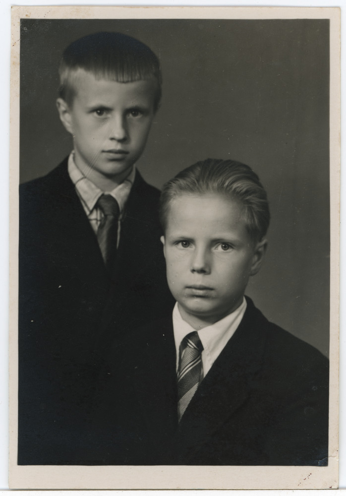 Rein ja Raivo Kaljurand, portreefoto