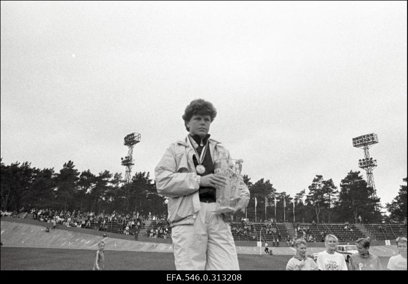 Ajalehe "Rahva Hääl" Rahvajooks Tallinn'89.