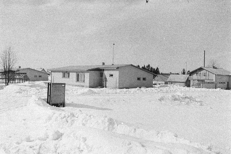 Vaade elamutele Viljandi rajooni "Kindla Tee" kolhoosis.