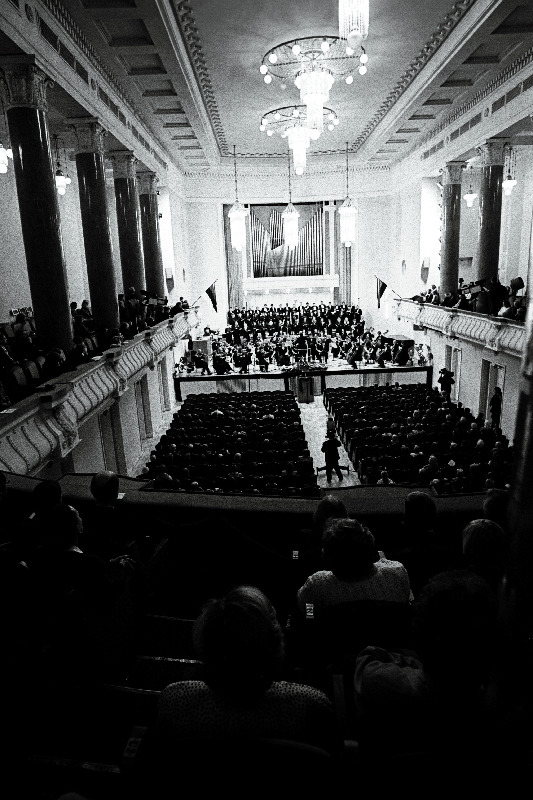 "Estonial" hukkunute mälestuskontsert Estonia kontserdisaalis.