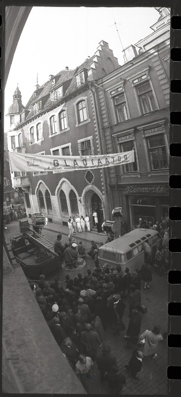 Tallinnfilmi muusikalise filmi Uksed võtted.