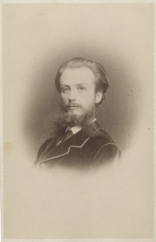 Korporatsioon "Estonia" liige parun Georg Engelhardt, portreefoto