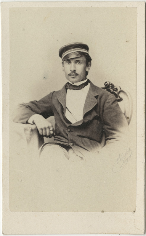 Määratlemata korporatsioon "Estonia" liige, portreefoto