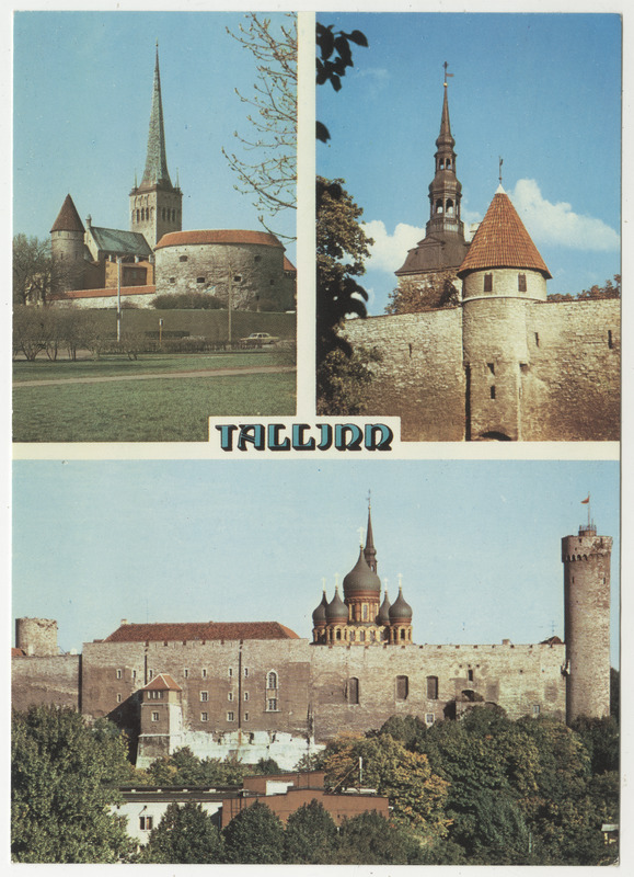 Tallinna vaated. Fotopostkaart