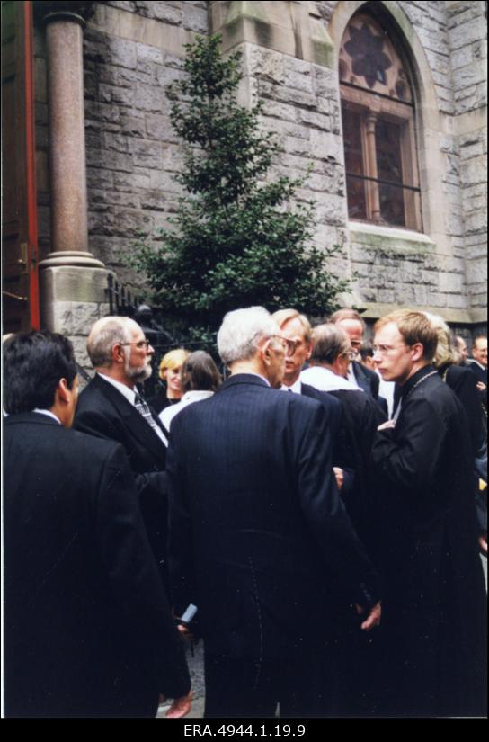 Ernst Jaaksoni matusetalitus New Yorgi Immanueli Luteri kirikus.