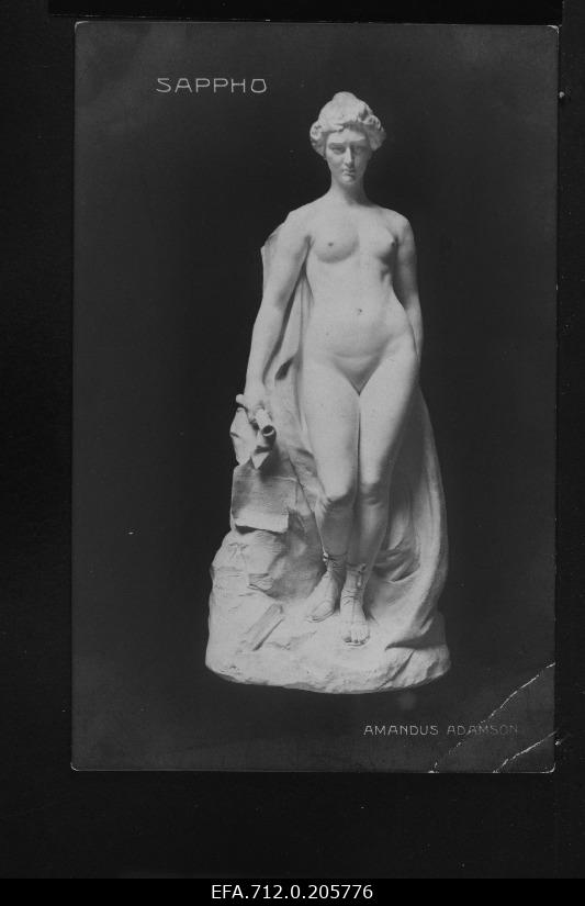 Amandus Adamsoni skulptuur "Sappho".