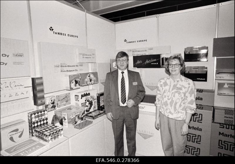 Kaubandusmess Eesti Näitusel.