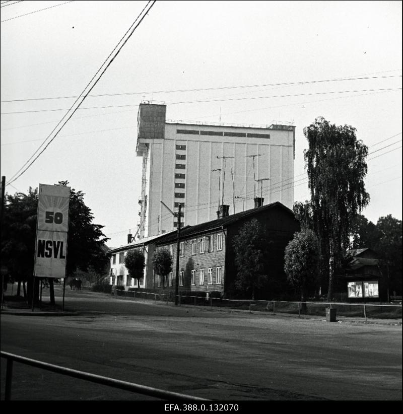 Valga Teraviljasaaduste Kombinaadi välisvaade.