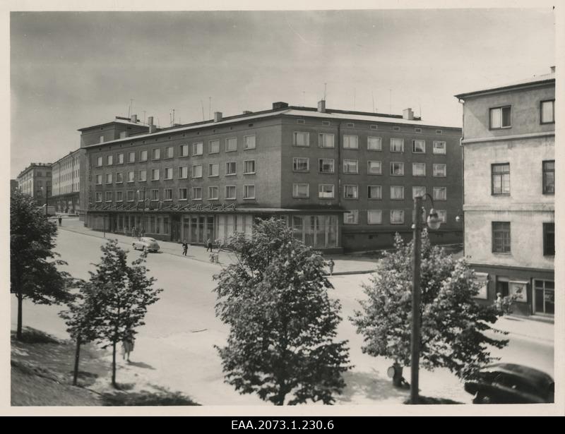 Tartu new constructions in the 1960s, apartment building Riga Street 9