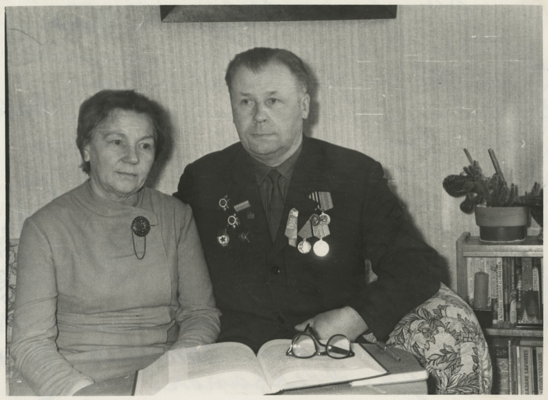Pavel Tisler koos abikaasa Olga Lõhmusega