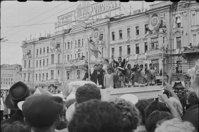 VI Ülemaailmne Noorsoofestival Moskvas.