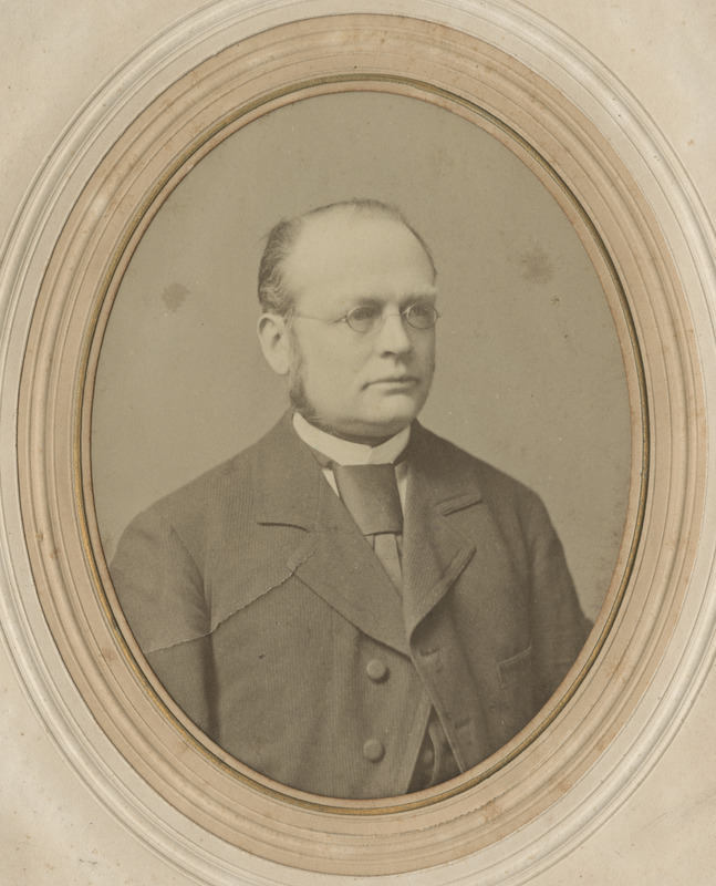 Tartu Ülikooli teoloogiaprofessor Wilhelm Volck, portreefoto