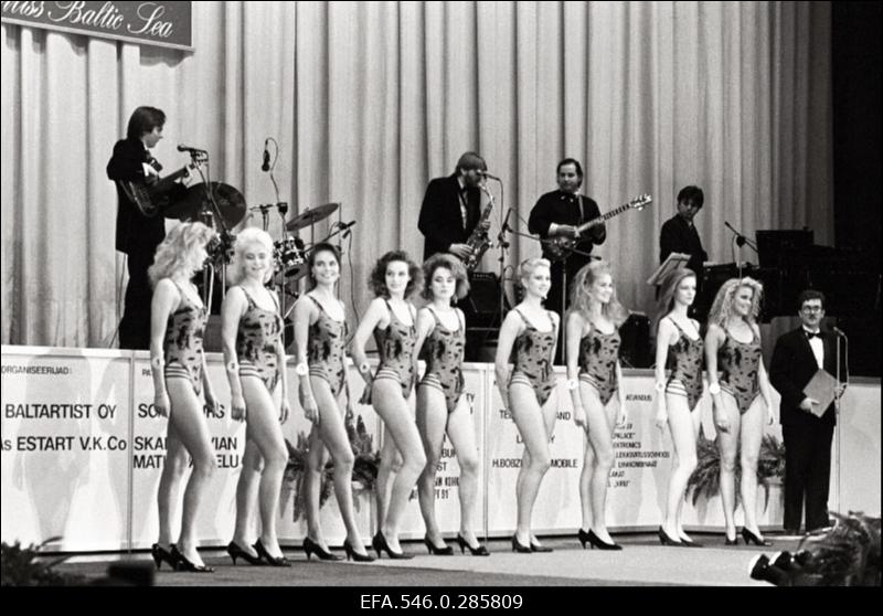 Miss Baltic Sea'91, (Nina Andersson - Soome).