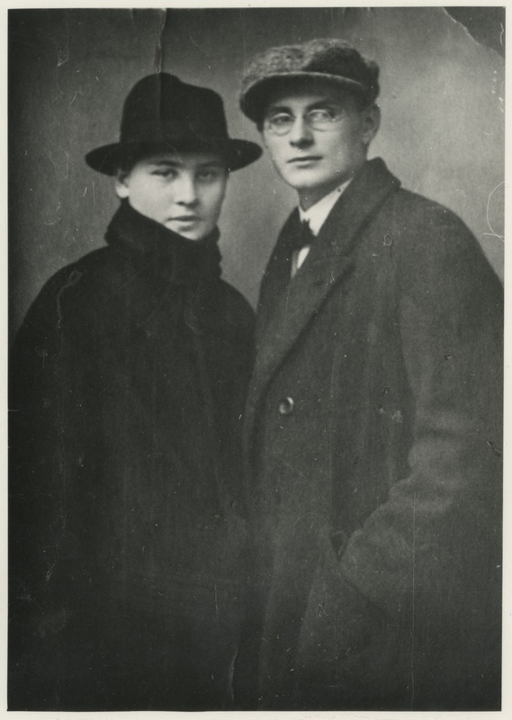 1924.a detsembriülestõusust osavõtja Aleksei Heints koos õe Melanie Heintsiga