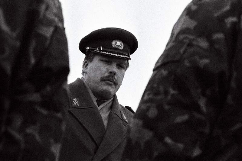 Kaitsejõudude juhataja  kolonel Johannes Kert.