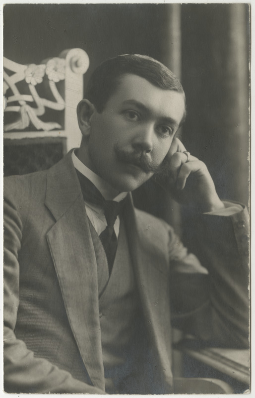 Pastor Herbert Günther tudengina, portreefoto