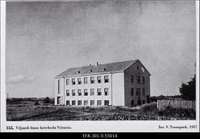 Viljandi linna lastekodu Viiratsis (insener V. Toompark, 1937. aastal).