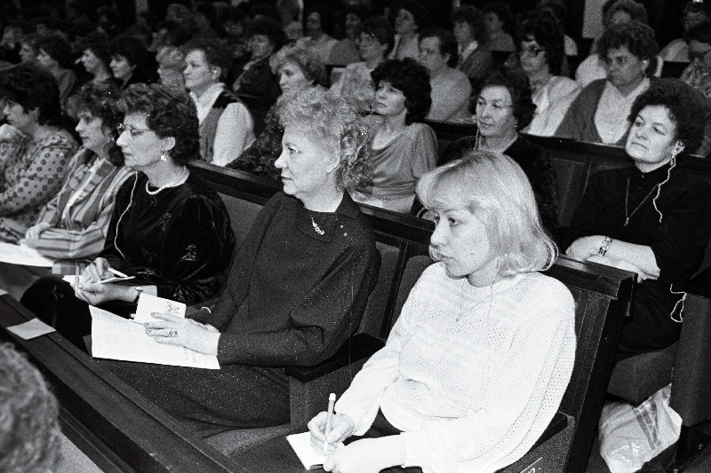 Eestimaa naiste kongressi delegaadid Sillamäelt.