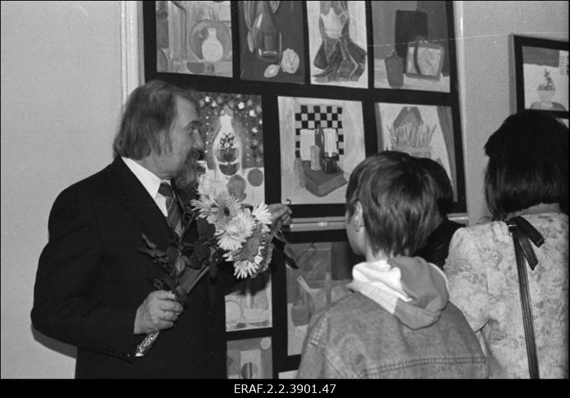 Kunstnik Valeri Smirnovi personaalnäituse avamine Tsvetkov