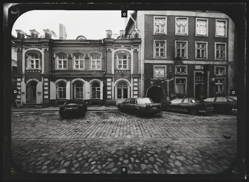 Tallinn, Vene tn 12, Vene tn 12a. Vanalinna kvartal nr 29 (Katariina käik). Fassaadide stereofotogramm-meetriline mõõdistamine.