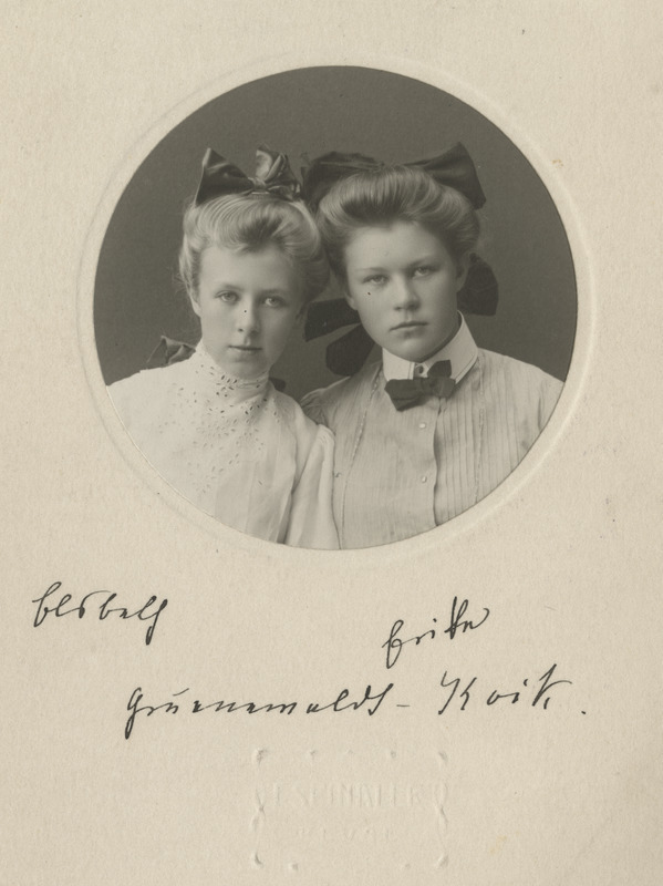 Elsbeth ja Erika Gruenewaldt