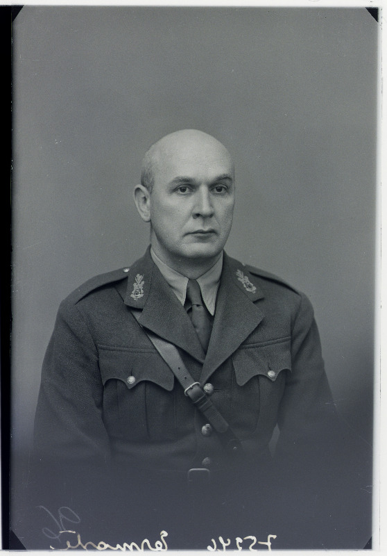 3.Diviisi intendant kolonel Nigul Ermaste (Nikolai Ermann).