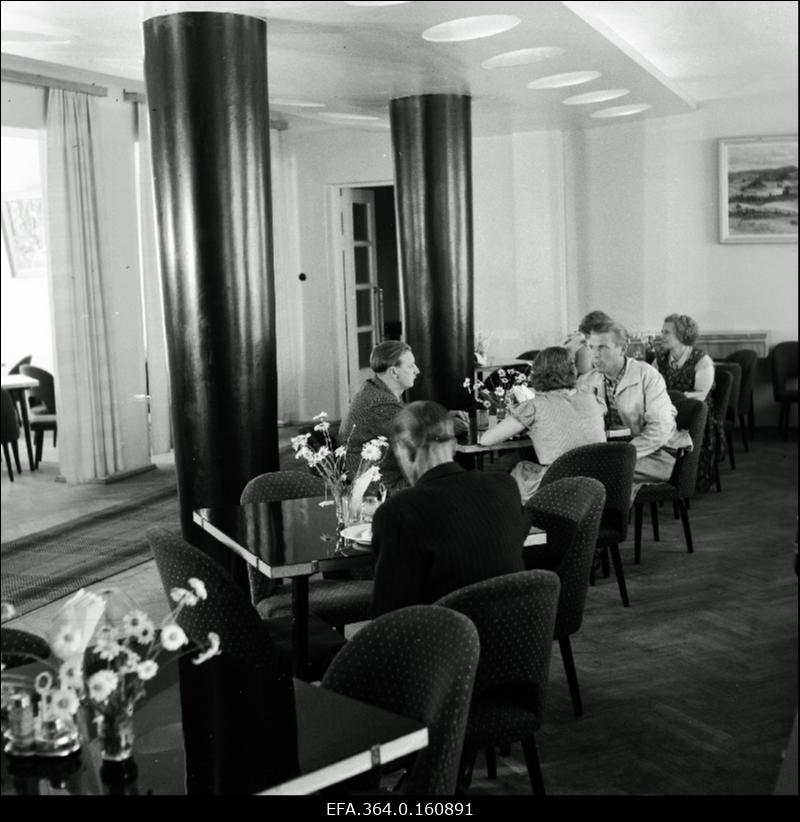 Tapa restoran-söökla sisevaade.