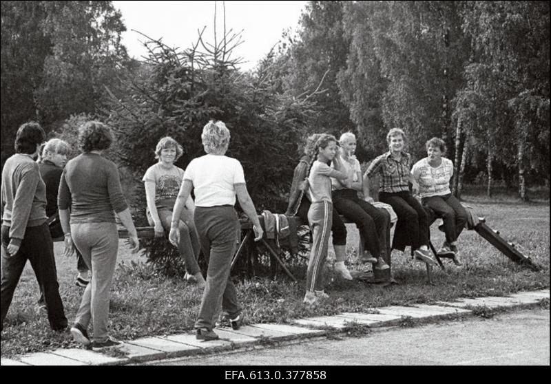 Js. PKB Spordipäev "Rahva Võidu" kolhoosis.