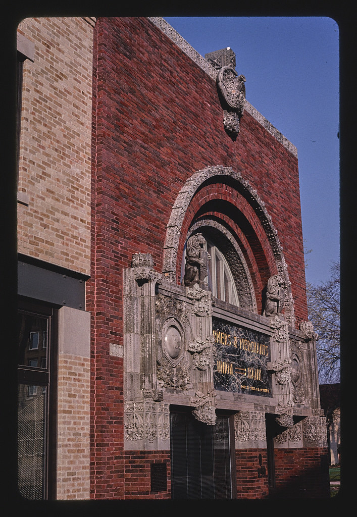 Farmers and Merchants Union Bank, James Street, Columbus, Wisconsin (LOC)