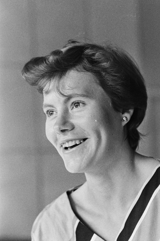 1988.a. parim noor teenindaja, koondise "Lembitu" rätsep Eve Olup.