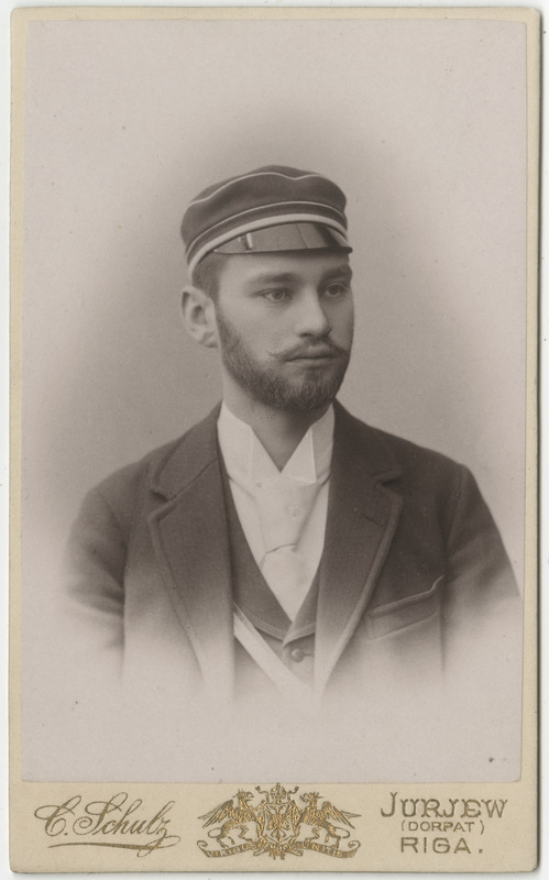 Korporatsioon "Estonia" liige Eugen Filaretow, portreefoto