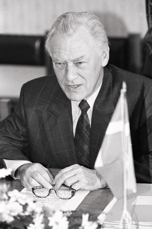 Taani peaminister Paul Schlüter.