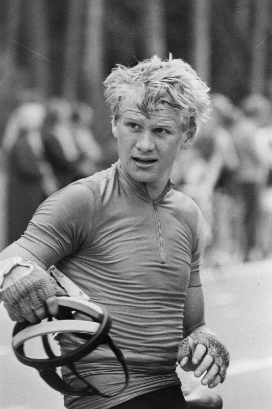 Jalgrattur Riho Suun.