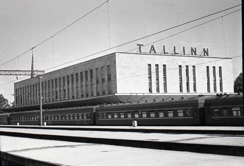 Vaade Tallinna-Balti jaamale