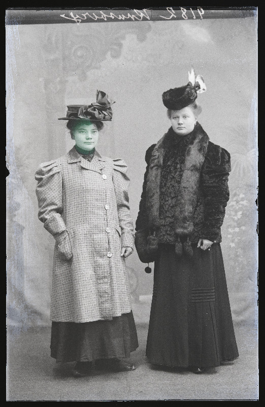 Kaks naist, (foto tellija Krusberg).