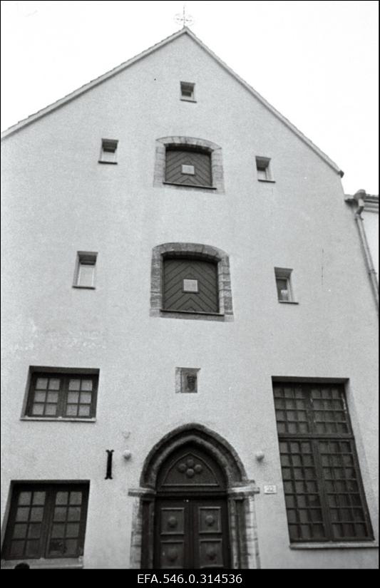 Vaade Tallinna vanalinna majadele.