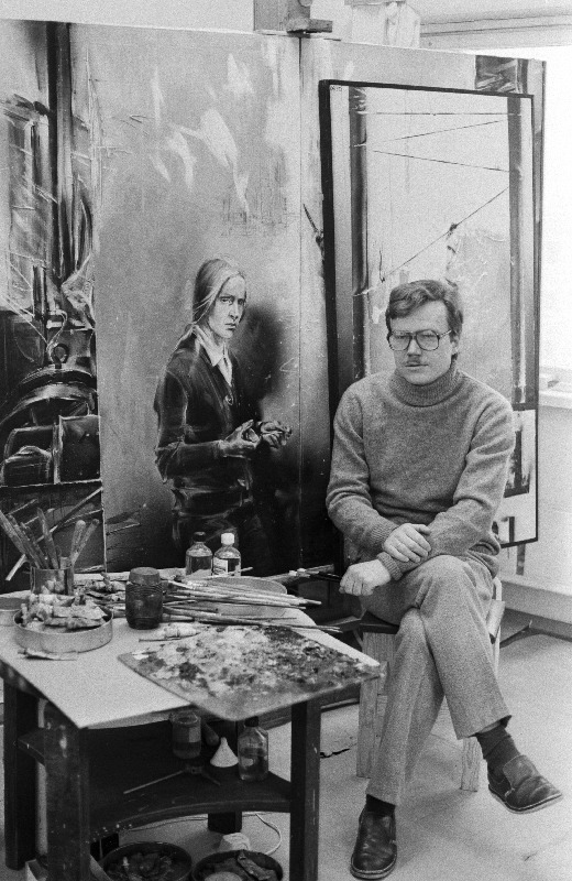 Maalikunstnik Jaan Elken.