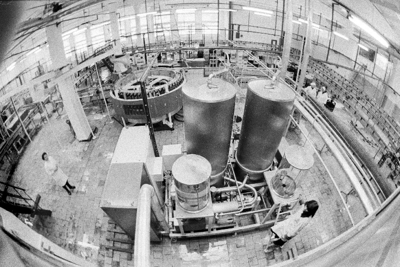 Tallinna Limonaaditehase villimistsehhi sisevaade.