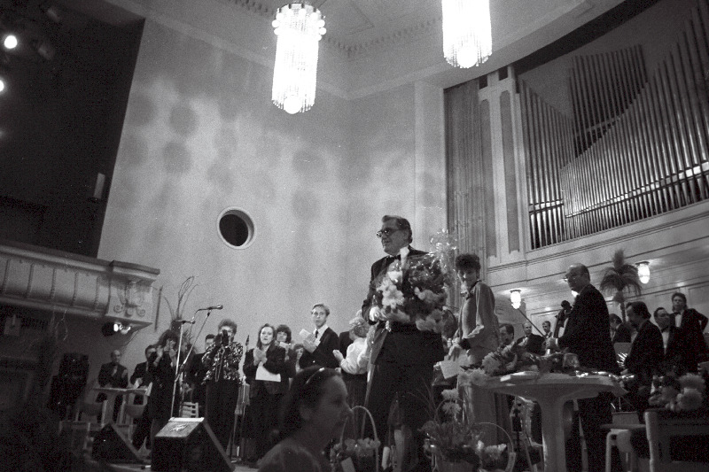 Helilooja ja laulumehe Arved Haugi 70. sünnipäeva tähistamine "Estonia" kontserdisaalis