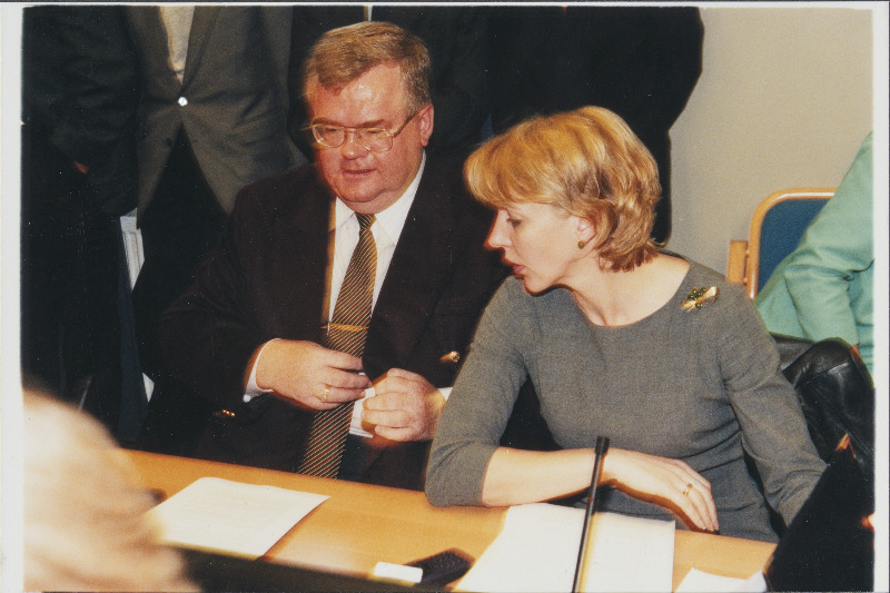 Poliitikud Edgar ja Vilja Savisaar.