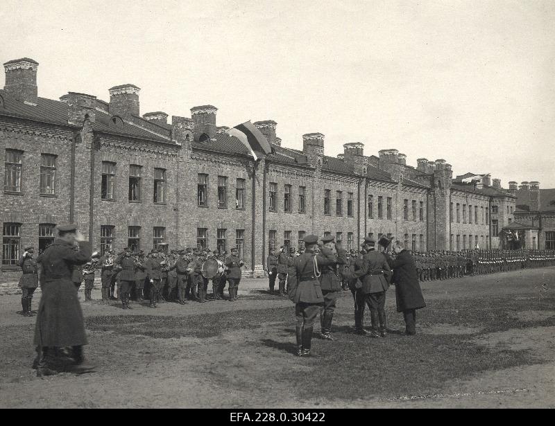 Tallinna sõjakooli paraad kooli aastapäeval.