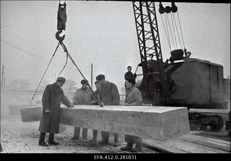 Tartu Raudbetoondetailide tehase esimesed tooted