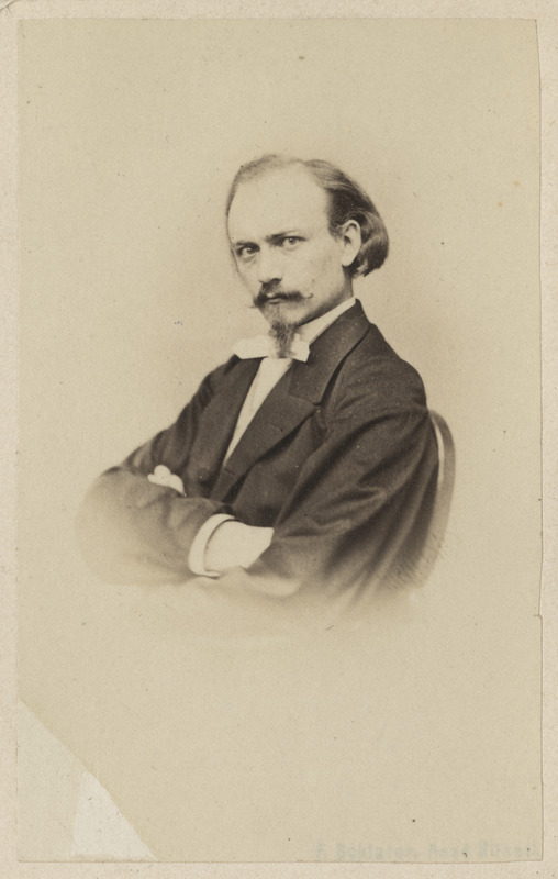 Korporatsioon "Estonia" liige Ernst Körber, portreefoto