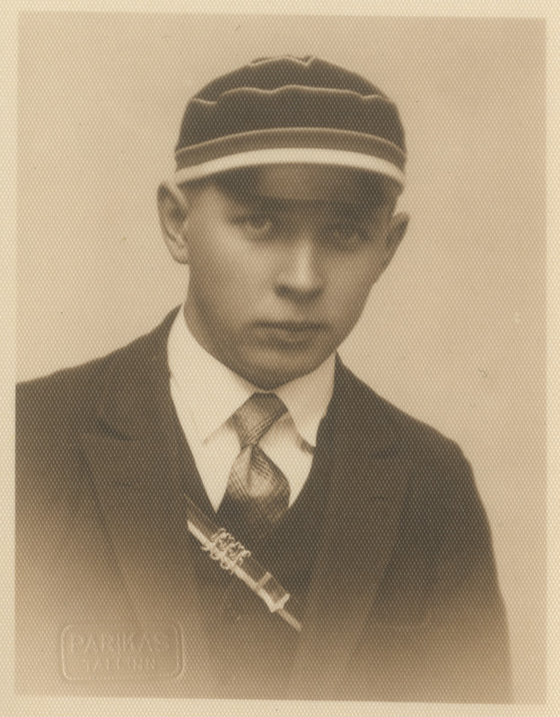 Korporatsioon "Estonia" liige Hans-Joachim Eichhorn, portreefoto